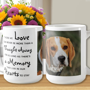 Pet Memorial Pet Loss Keepsaké Photo Coffee Mugg