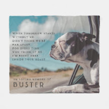 Pet Memorial Photo Dikt