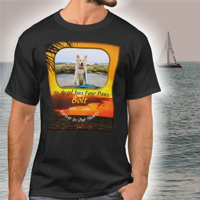 Pet Memorial Sunset 2441 T Shirt (Skapare uppladdad)