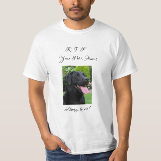 Pet Memorial T-shirt (Framsida)