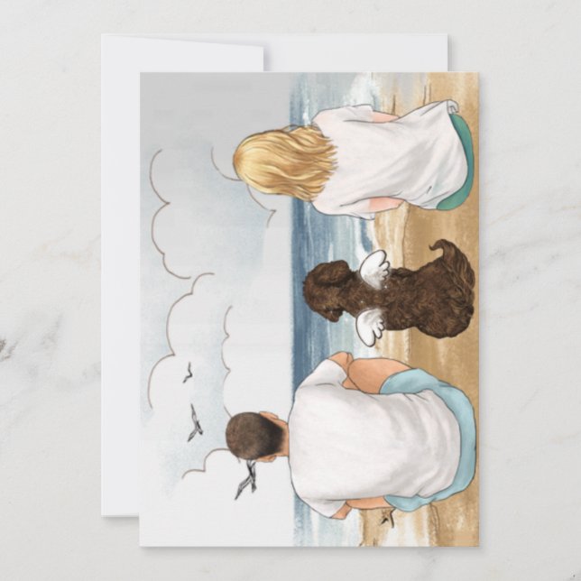 Pet-minneskort - Anpassningsbar Meddelande (Framsida)