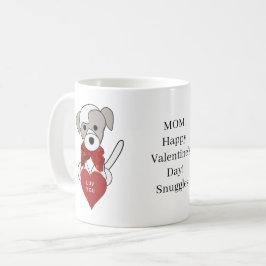 Pet Mor Valentine Day Puppy Heart Coffee Kopp
