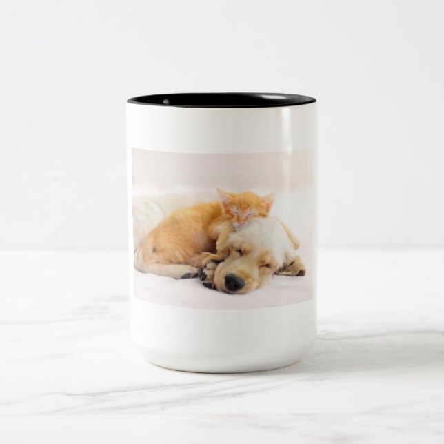 Pet Mug Två-Tonad Mugg (Center)