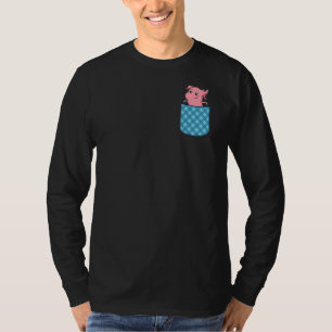Pet Owner Amphibian Mexican Salamander Cute Pocket T Shirt
