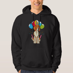 Pet Owner Hund Hundägare Födelsedagsfest Beagle 1 Hoodie