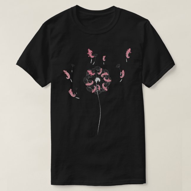 Pet Owner Salamander Meican Amphibian Dandelion Ao T Shirt (Design framsida)