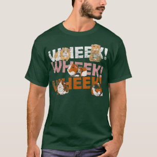 Pet Owner Wheek Rodent Funny Animal Lover Guinea P T Shirt