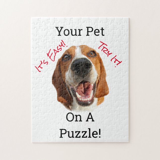 Pet på ett pussel (Vertikal)