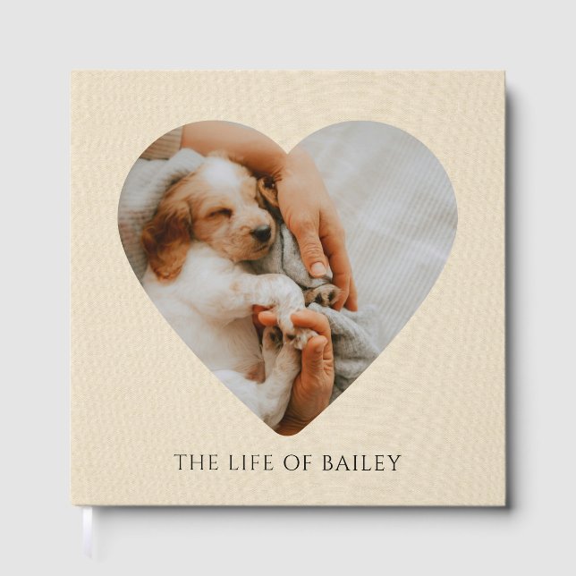 Pet Photo Album Book Gästböcker (Framsida)