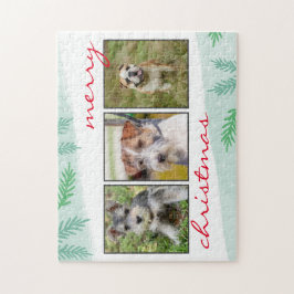 Pet Photo Collage God jul Pussel