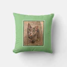Pet Photo Customized Cat Pillow Kudde