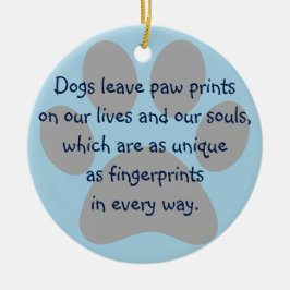 Pet Photo Customized Hund Ornament