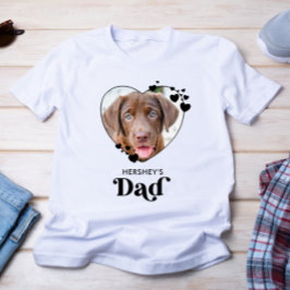 Pet Photo hund Heart Hund älskare Personlig T Shirt
