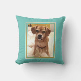 Pet Photo Hund Pillow Kudde