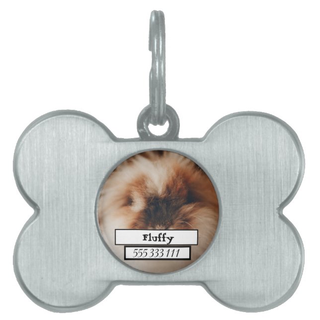 Pet Photo ID-bricka Husdjur (Framsidan)