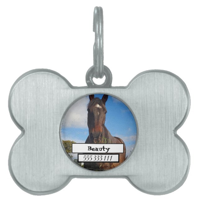 Pet Photo ID-bricka Husdjur (Framsidan)