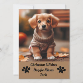 Pet Photo jul Card