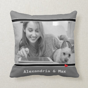 Pet Photo Kärlek My Hund XOXO Kudde
