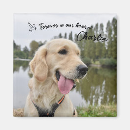 Pet Photo Keepsak Memorial Gift Magnet