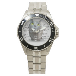 PET Photo ✨ Loely Anpassningsbar Armbandsur