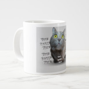 PET Photo ✨ Loely Anpassningsbar Jumbo Mugg
