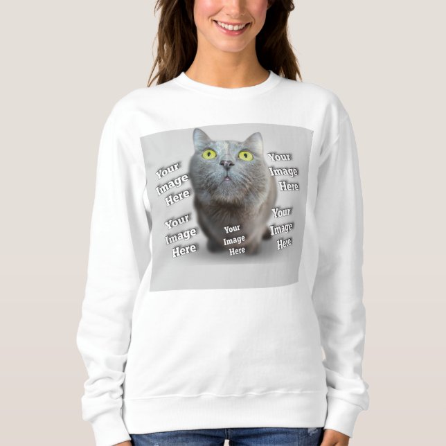 PET Photo ✨ Loely Anpassningsbar T-shirt (Framsida)