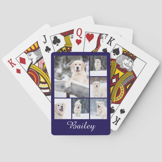 Pet Photo Personlig Casinokort (Baksidan)