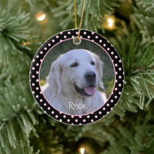 Pet Photo Personlig Ceramic Ornament