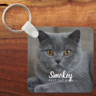 Pet Photo Personlig Nyckelring