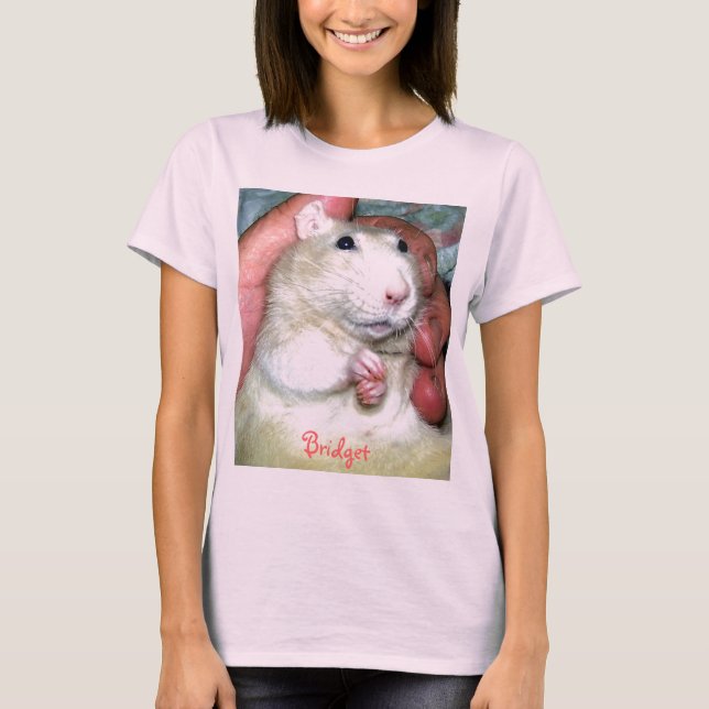 Pet Råtta Broar Långärmad T-Shirt (Framsida)
