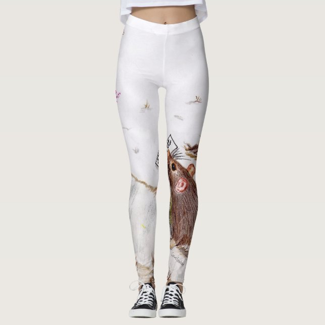 Pet Råtta Molly Leggings (Framsida)