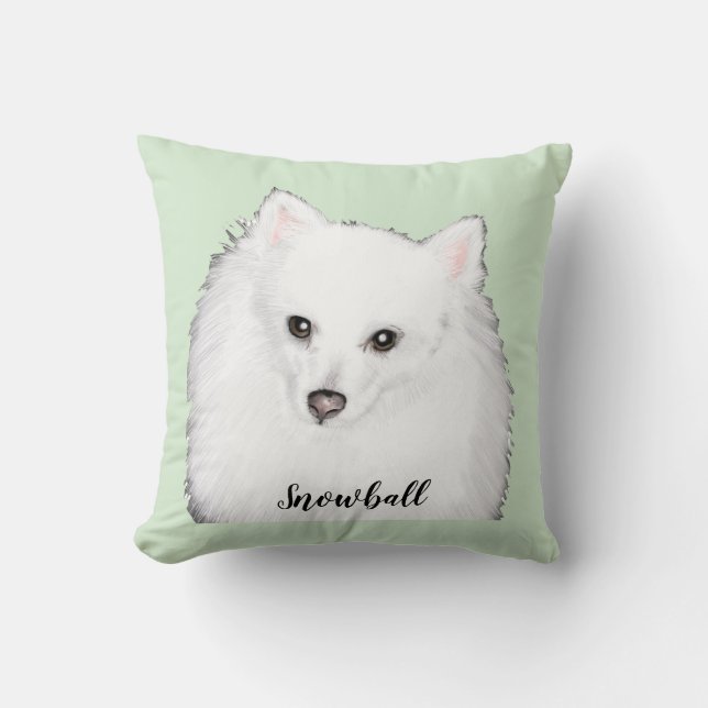 Pet Remembrance Throw Pillow Kudde (Framsida)