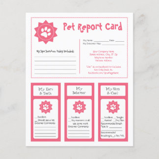 Pet Report Cards - Rosa