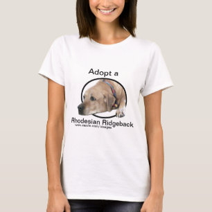 Pet Rhodesian Ridgeback Hund Bild Tee