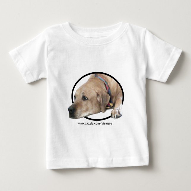 Pet Rhodesian Ridgeback Hund Bild Tee Shirt (Framsida)