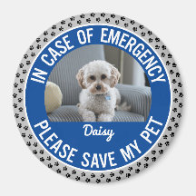 Pet Safety Alert Photo & Namn Akut Responder