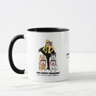 Pet Safety Crusader Coffee Mug Mugg