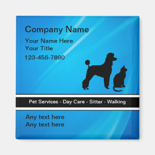 Pet Service Magnets Magnet