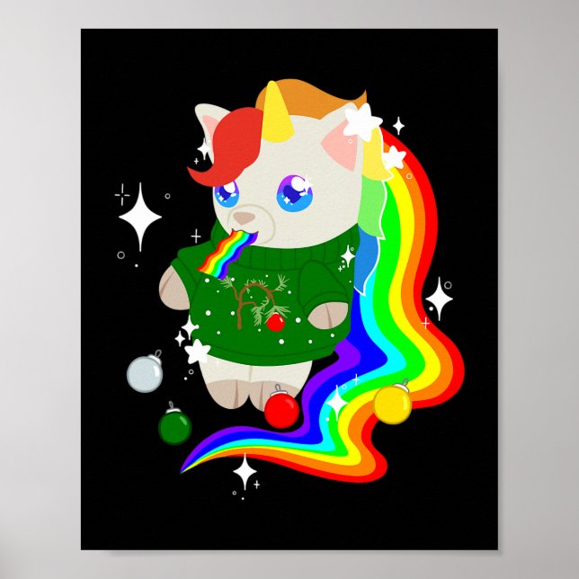 Pet Show Unicorn-julutgåva Poster (Framsidan)