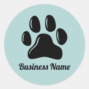 Pet Sitta Dog Walker Pet Sitter Cute Tass Runt Klistermärke