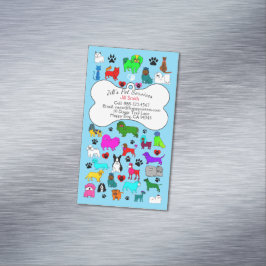 Pet Sitta, Grooming & Veterinary Services Magnet