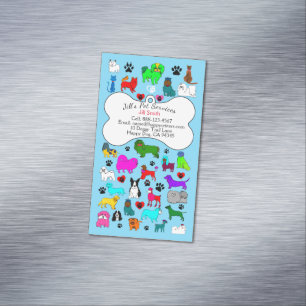 Pet Sitta, Grooming & Veterinary Services Magnet