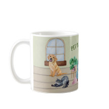 Pet Sitta, Hund Walking, Grooming Coffee Mugg