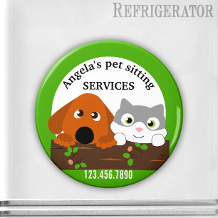 Pet Sitta Services Animal Magnet