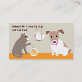 Pet Sitta Services Visitkort