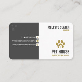 Pet Sitta, Veterinary Clinic, Vet, Djuromsorg, Pet Visitkort