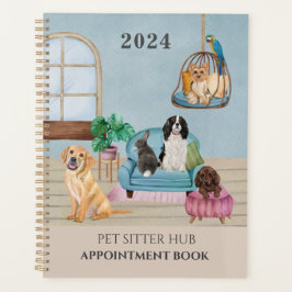 Pet Sitter Business Office Möte Dialog