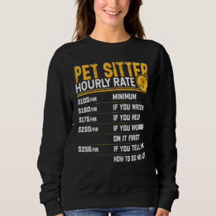 Pet Sitter Hourly Rate Pet Sitta Sitter Pet Pet T Shirt