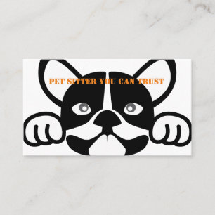 Pet Sitter Visitkort