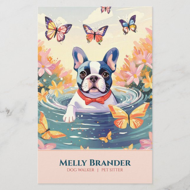 Pet Sitter Walker Flygblad (Framsidan)